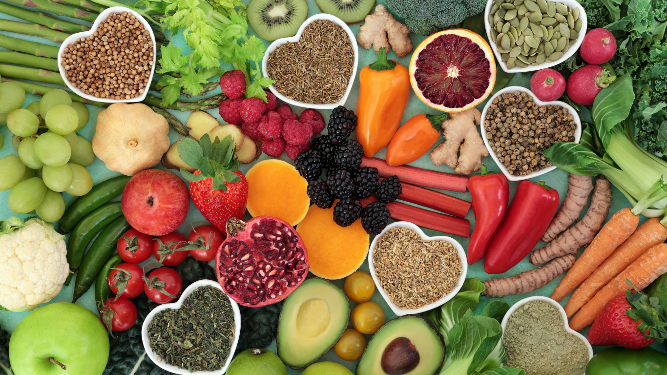 fruits and healthy snack options